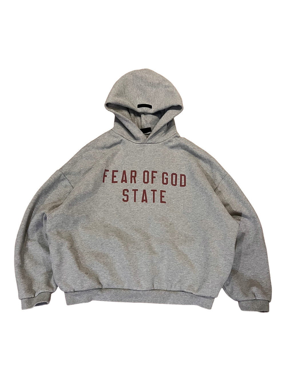 Fear Of God State Grey Hoodie 100% Authentic Size Medium Essentials